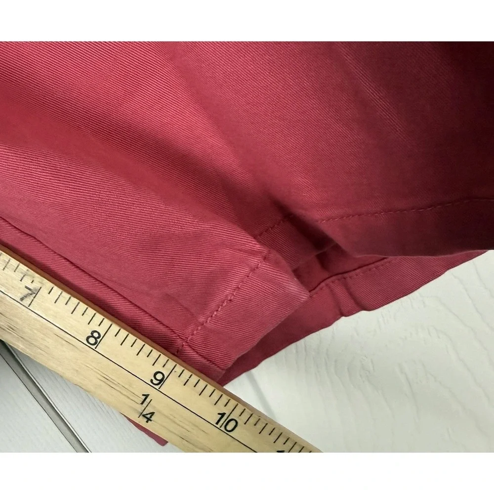 Johnnie-O Men's Neal Stretch Chino Shorts 44 Malibu Red Twill‎ Casual NWT